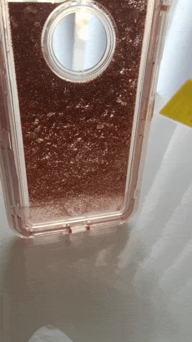 iPhone 7 Glitter Gel Phone Case Cover Protector